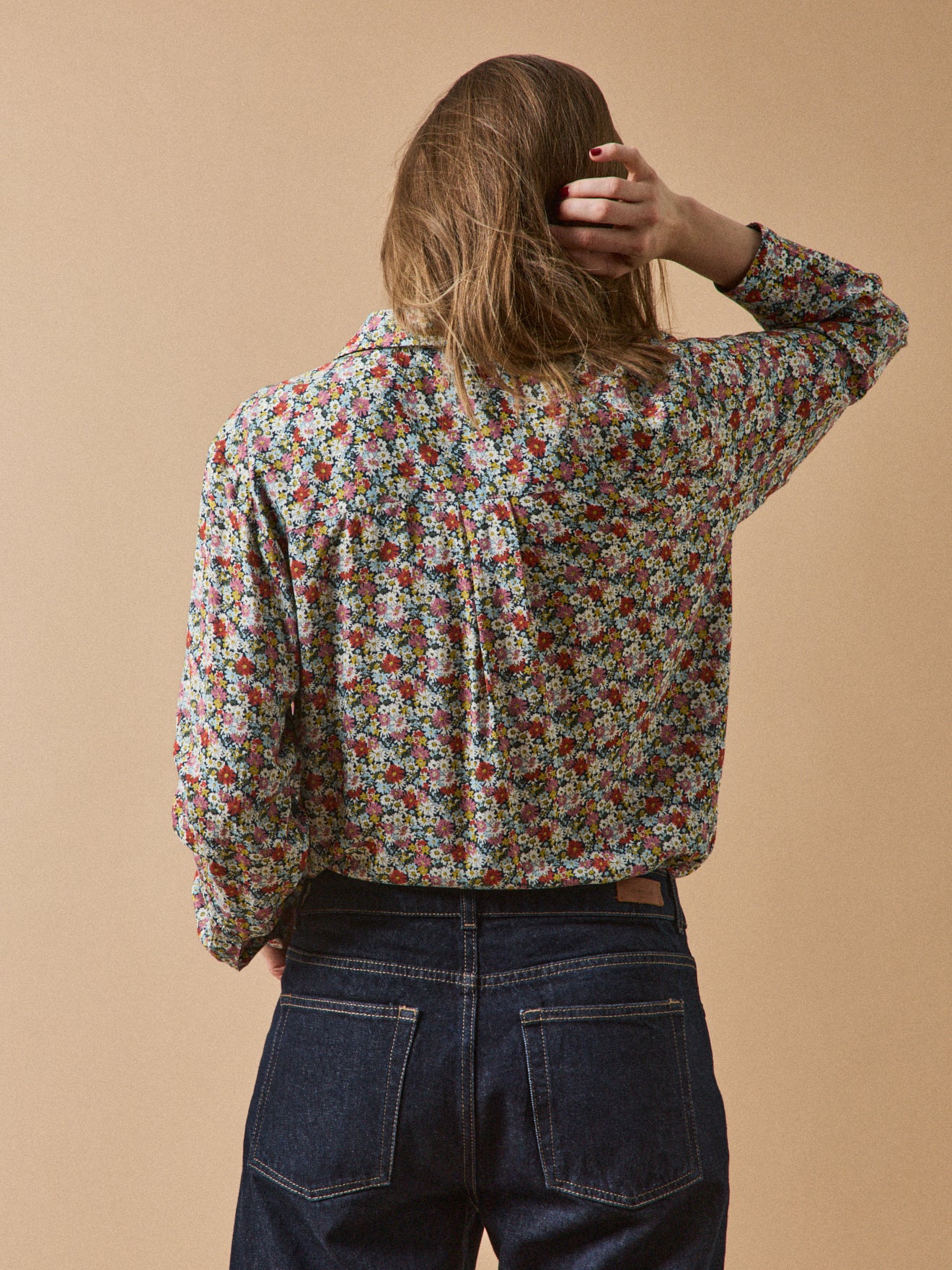 Damen-Hemdbluse aus Liberty-Stoff Libby - Limited Collection