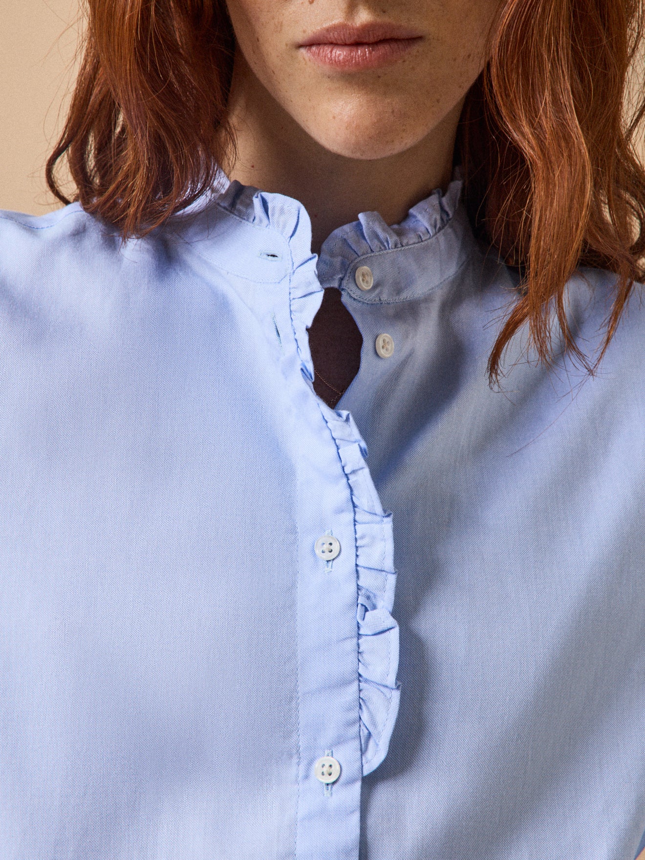 Damen-Hemdbluse Emilie aus Oxford-Stoff aus bio-Baumwolle