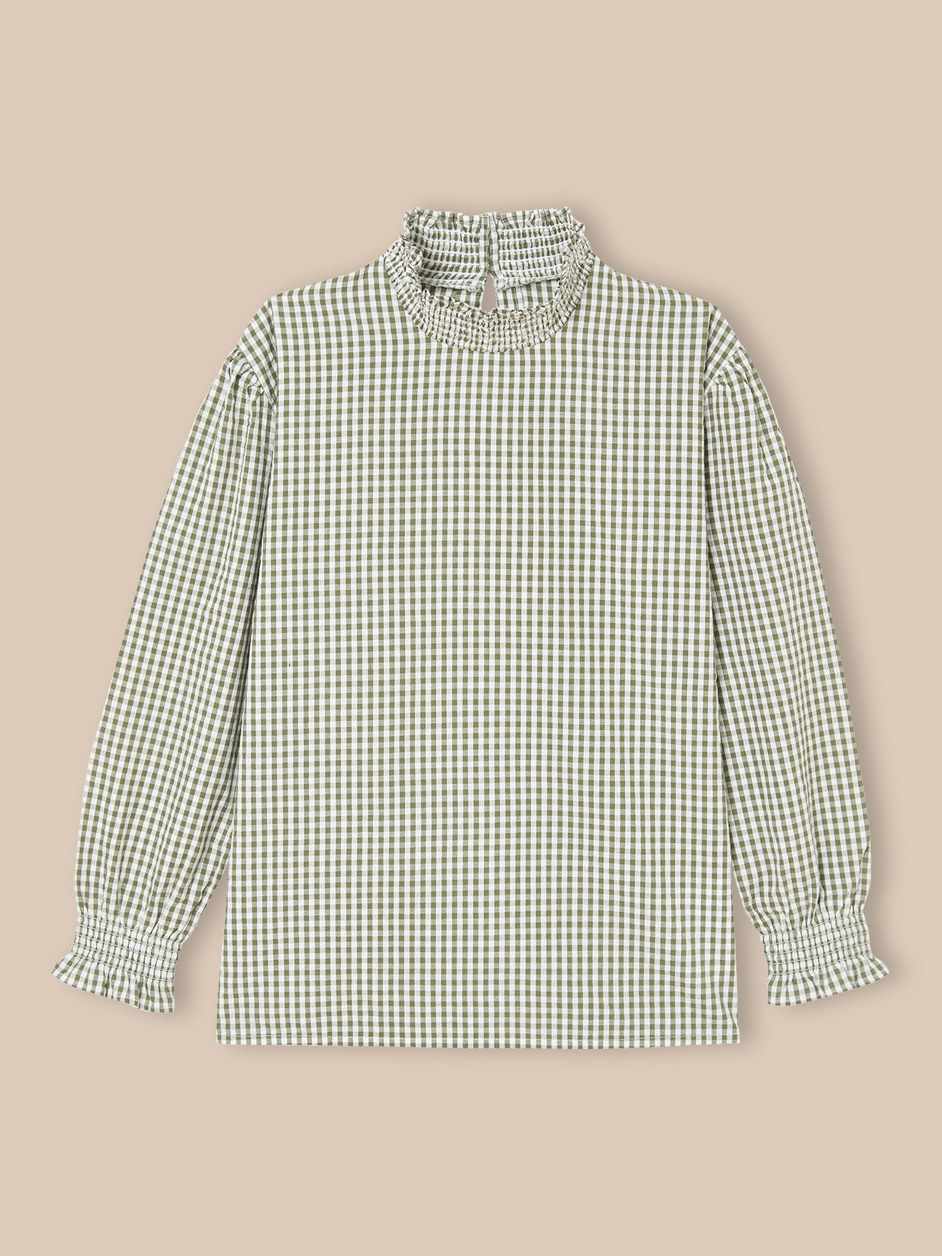 Damenbluse mit Vichy-Karos - Kollektion von Cyrillus X Apaches