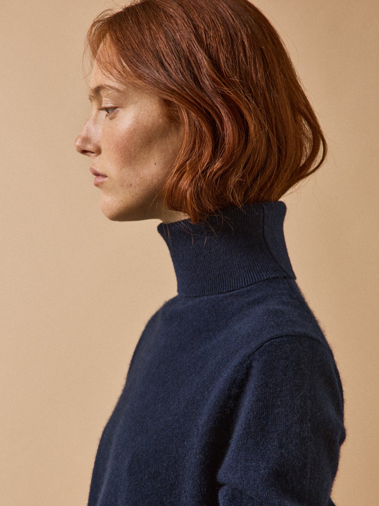 Damen-Rollkragenpullover - Cashmere-Kollektion