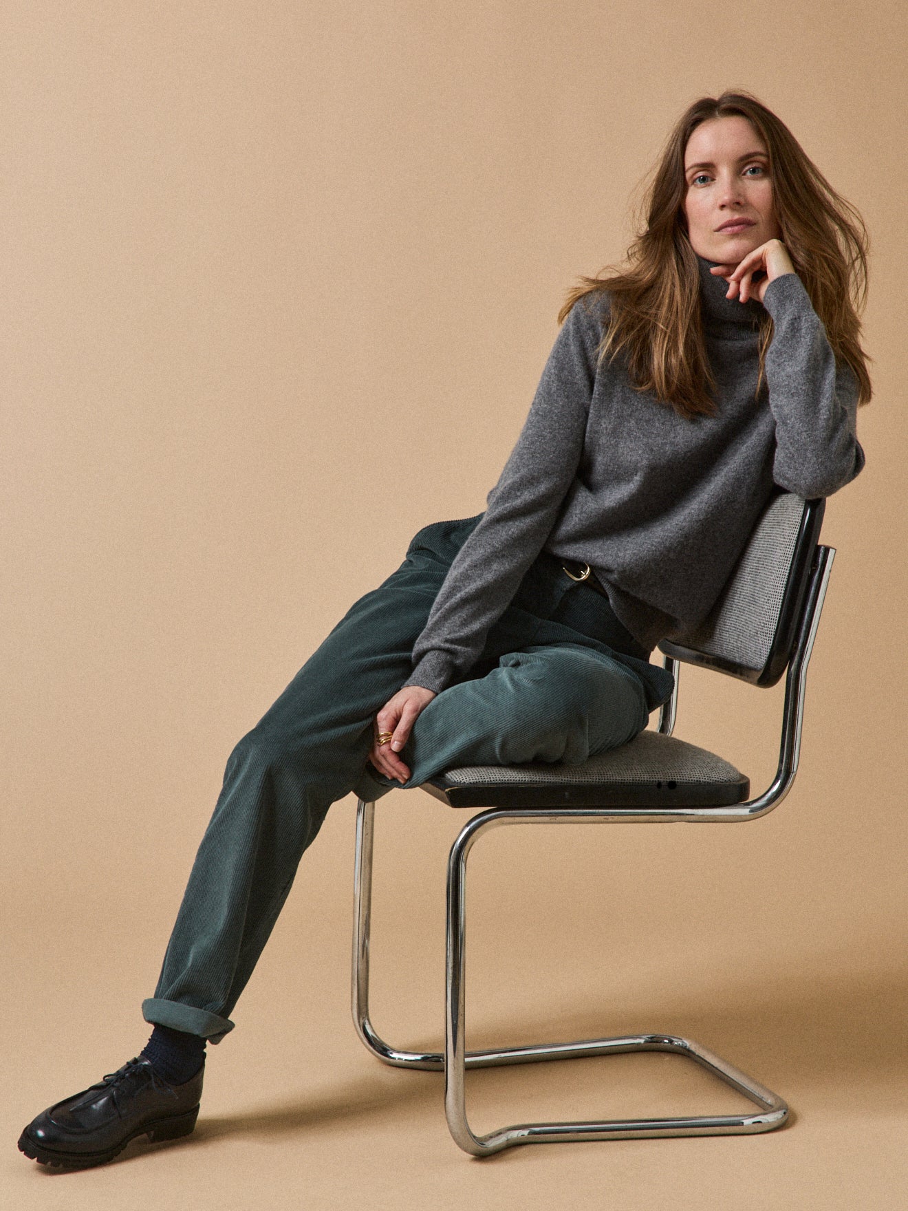 Damen-Rollkragenpullover - Cashmere-Kollektion