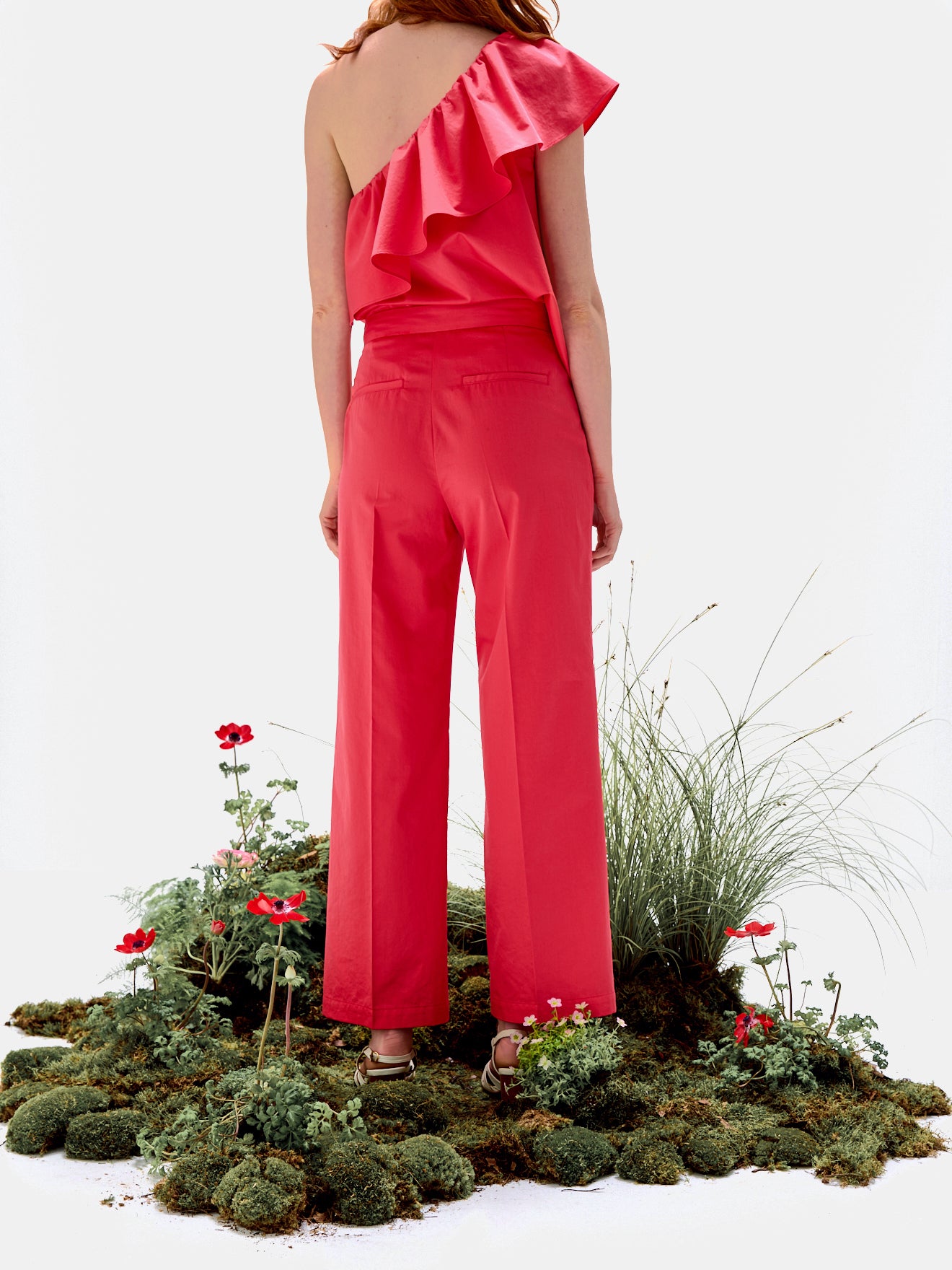 Damenhose mit weitem Bein - Kollektion von Deyrolle x Cyrillus