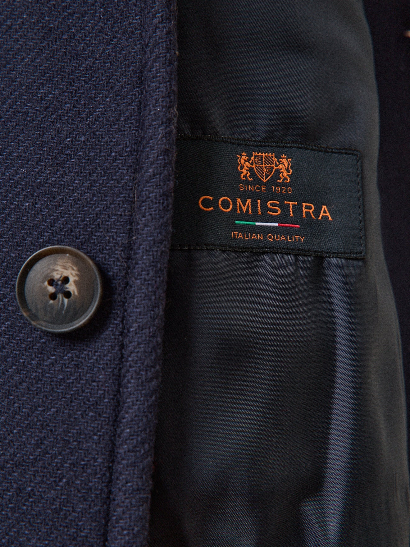 Herrenmantel aus Wollmischung