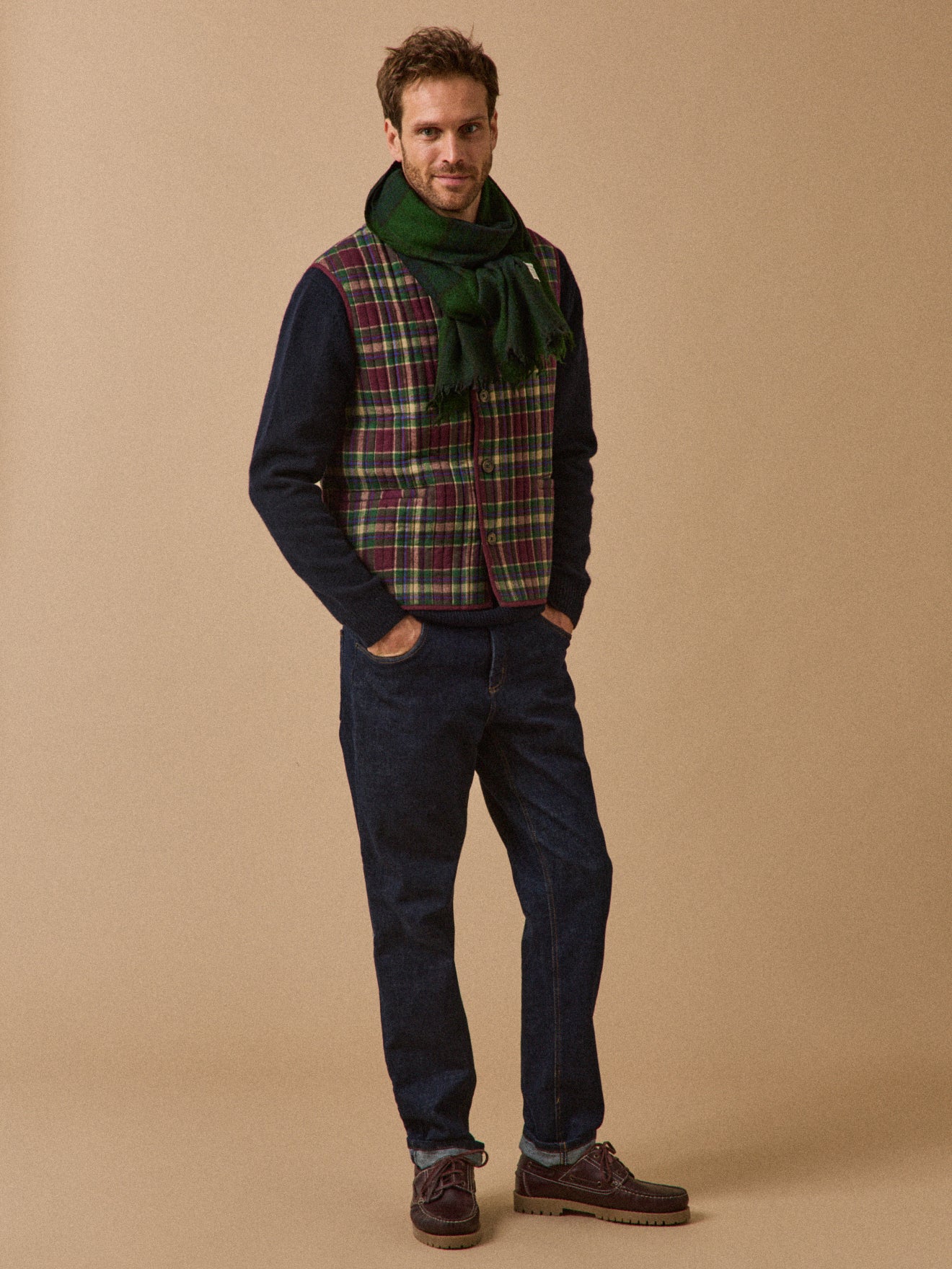 Strickweste « Nehru » – Collaboration Moismont x Cyrillus