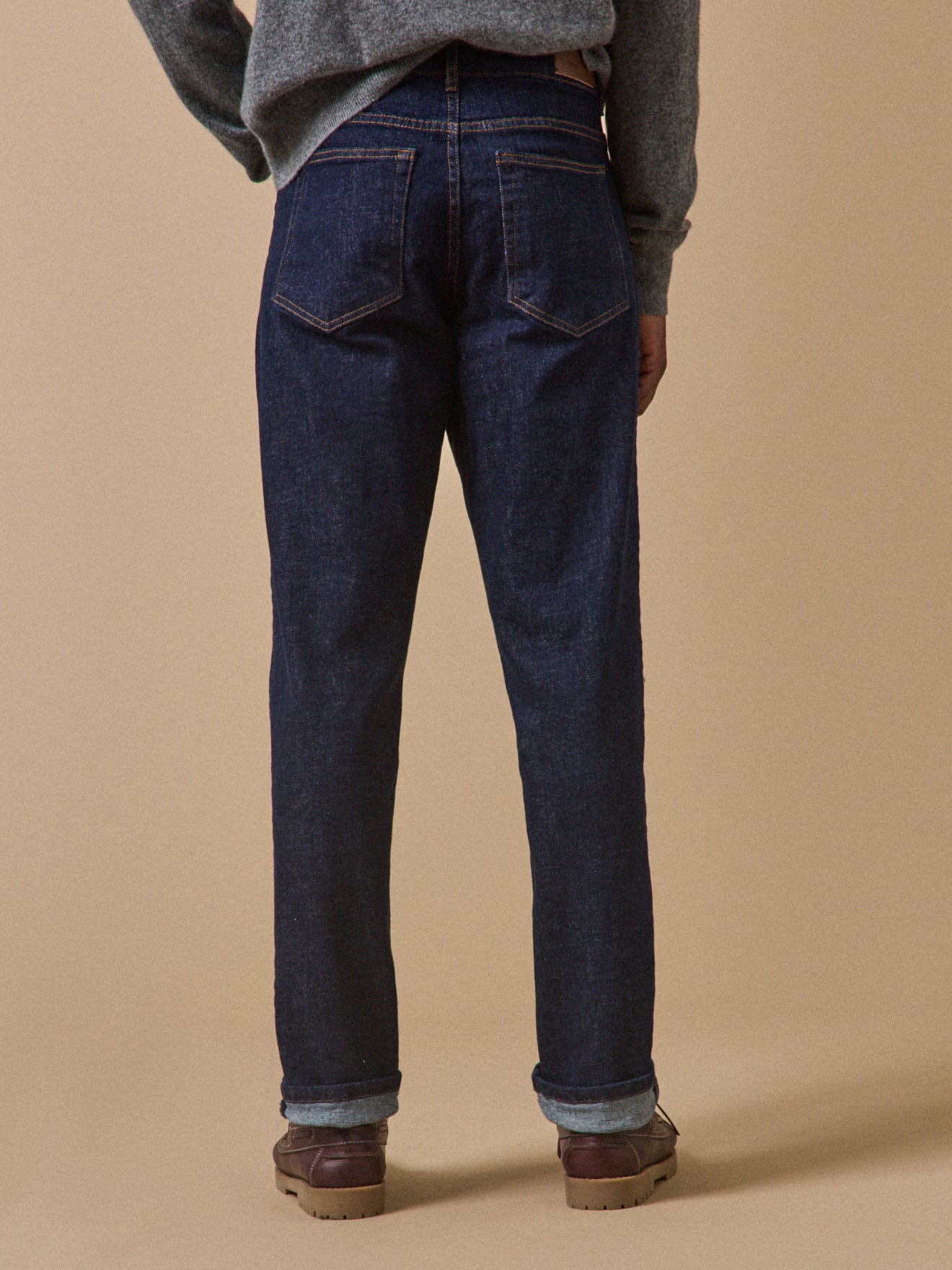 Regular Herren-Jeans aus Bio-Baumwolle