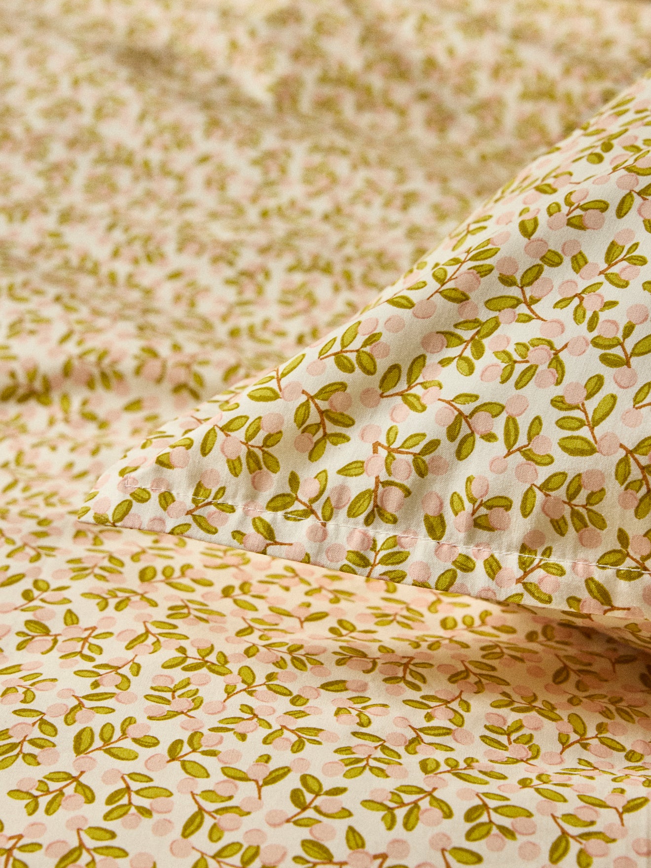 Kopfkissenbezugs aus Baumwoll-Percale "Albertine"