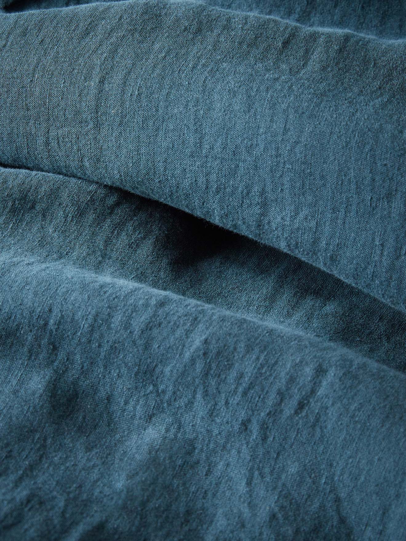 Bettbezug aus gewaschenem Leinen « Cocooning »