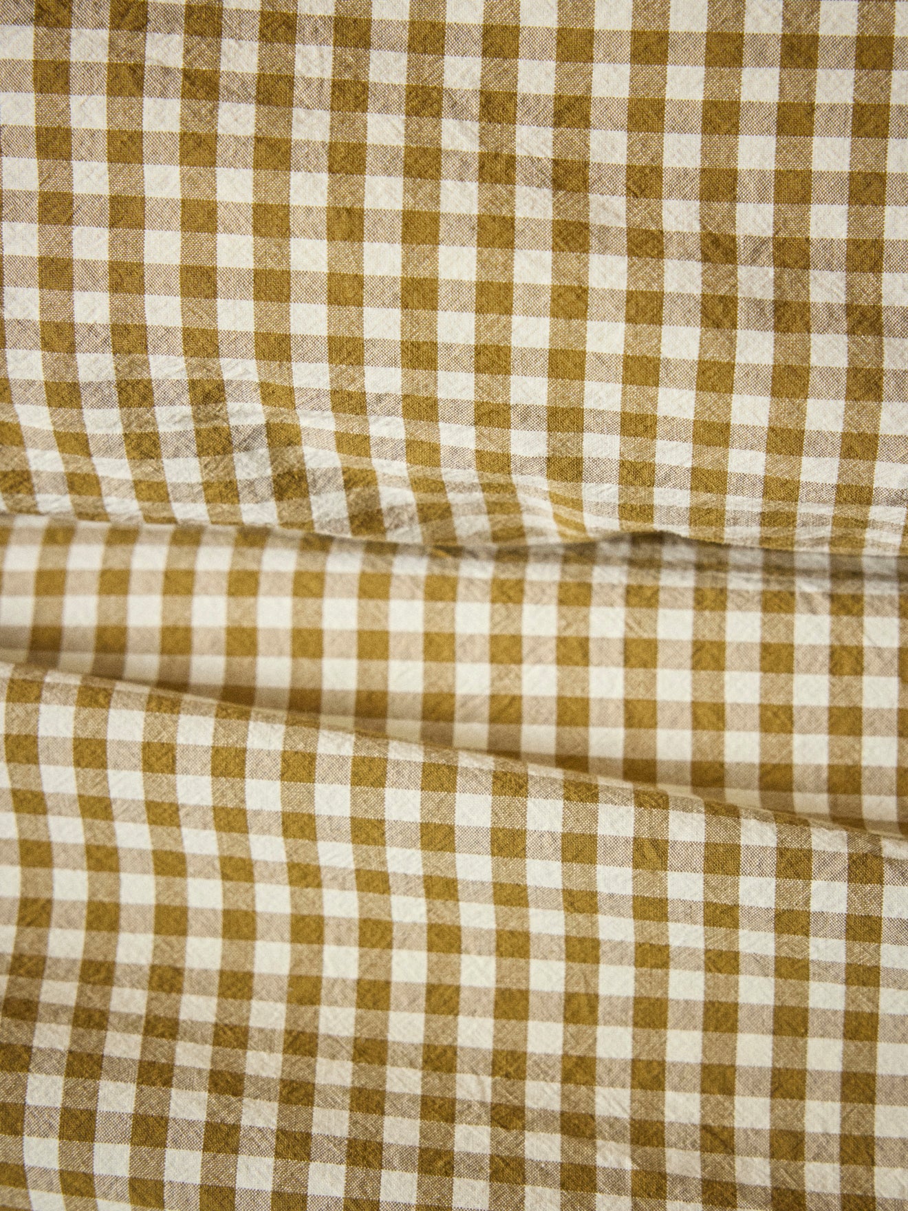 Bettbezug aus Baumwoll-Perkal « Vichy »
