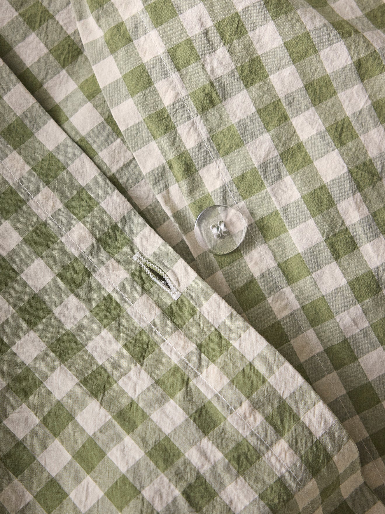 Bettwäsche mit Vichy-Muster "Ambroise"