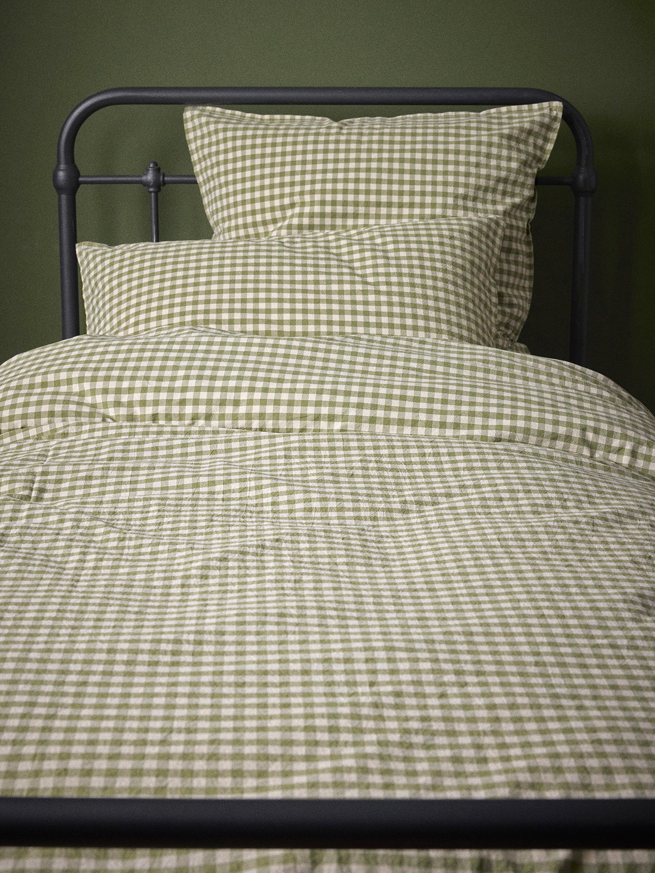 Bettwäsche mit Vichy-Muster "Ambroise"