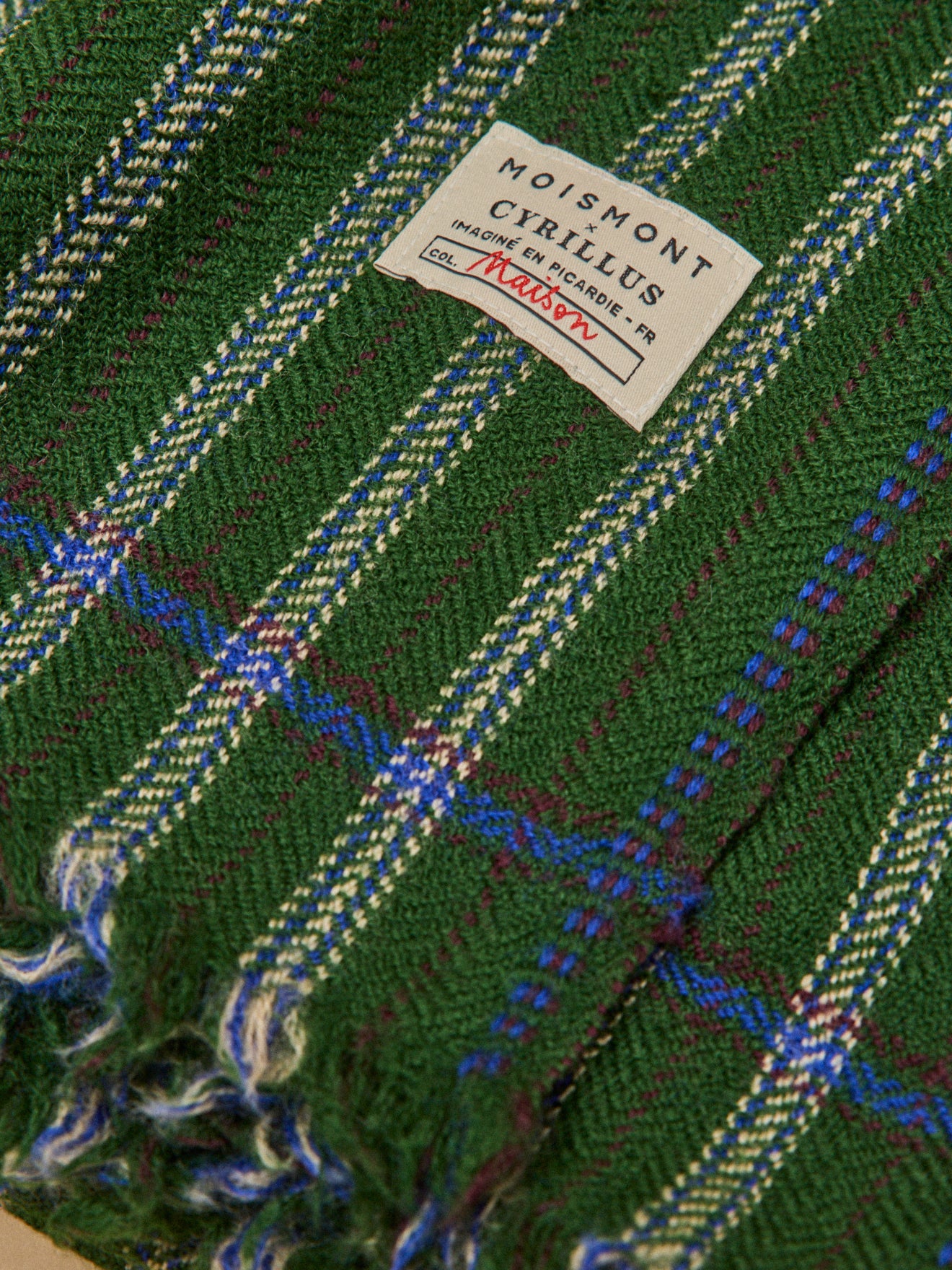 Wolldecke – Collaboration Moismont x Cyrillus