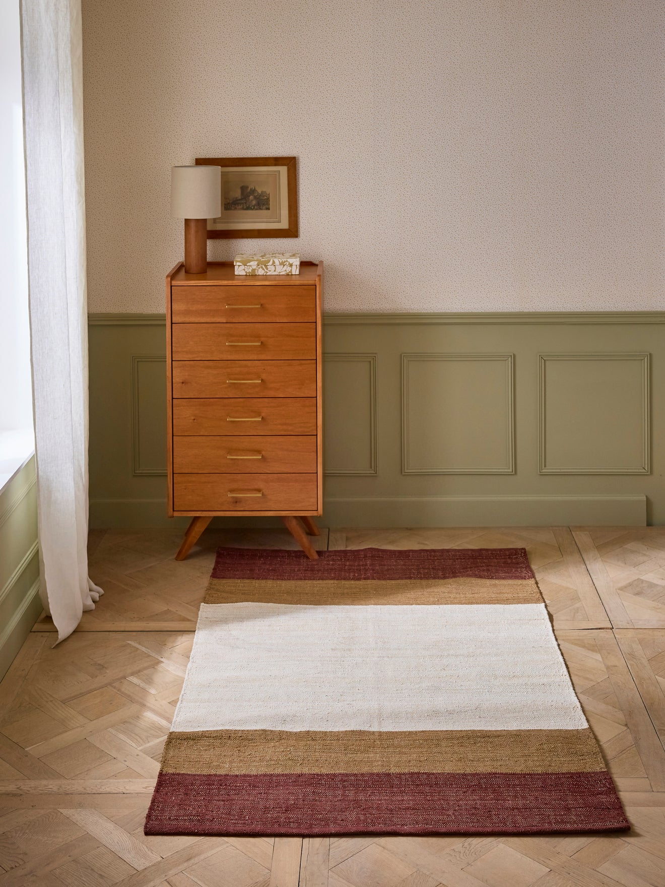 Teppich « Clara » aus Baumwolle