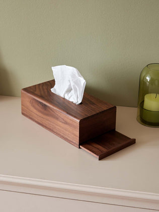 Taschentuch-Box aus Holz