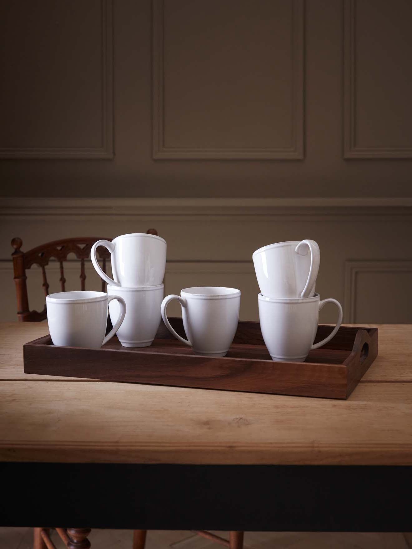 Tasse « Rosa » im 6er-Set - Costa Nova-Kollektion