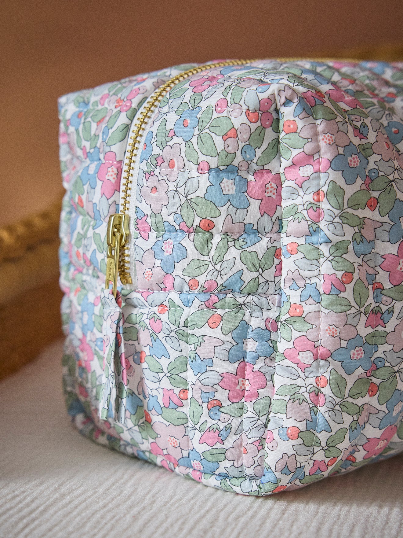 Kulturtasche aus Liberty®-Stoff