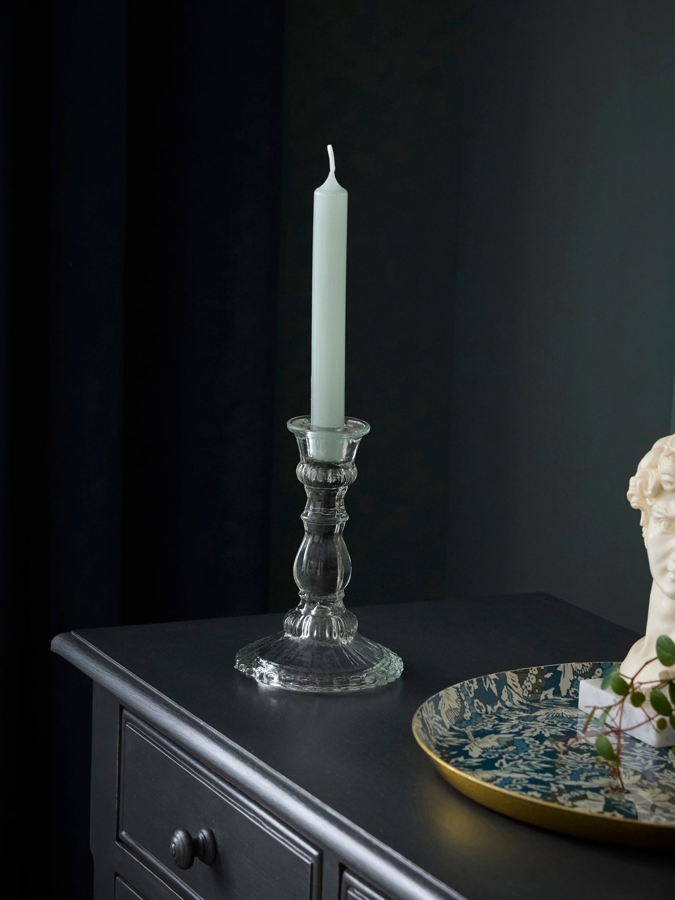 Kerzenhalter aus Glas Lou