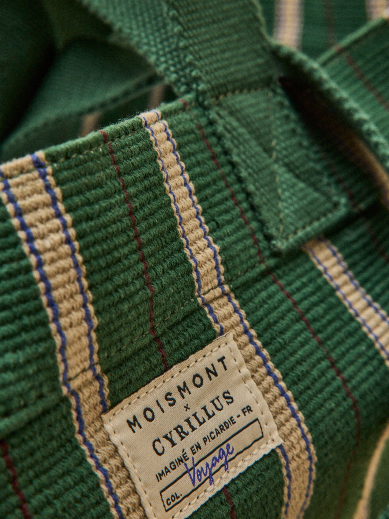 Maxi-Shopper mit Streifen – Collaboration Moismont x Cyrillus