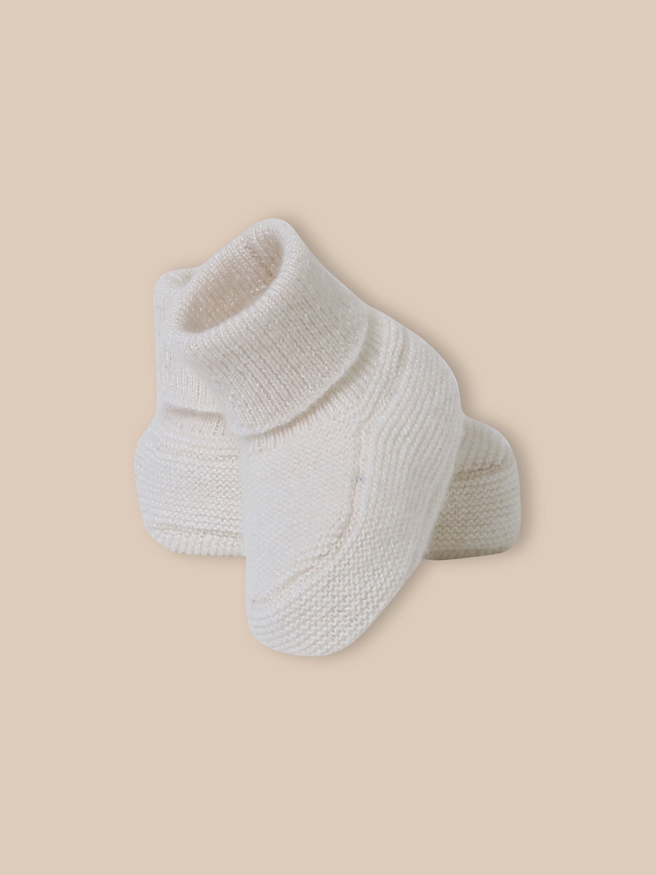 Baby-Strickschuhe aus Kaschmir