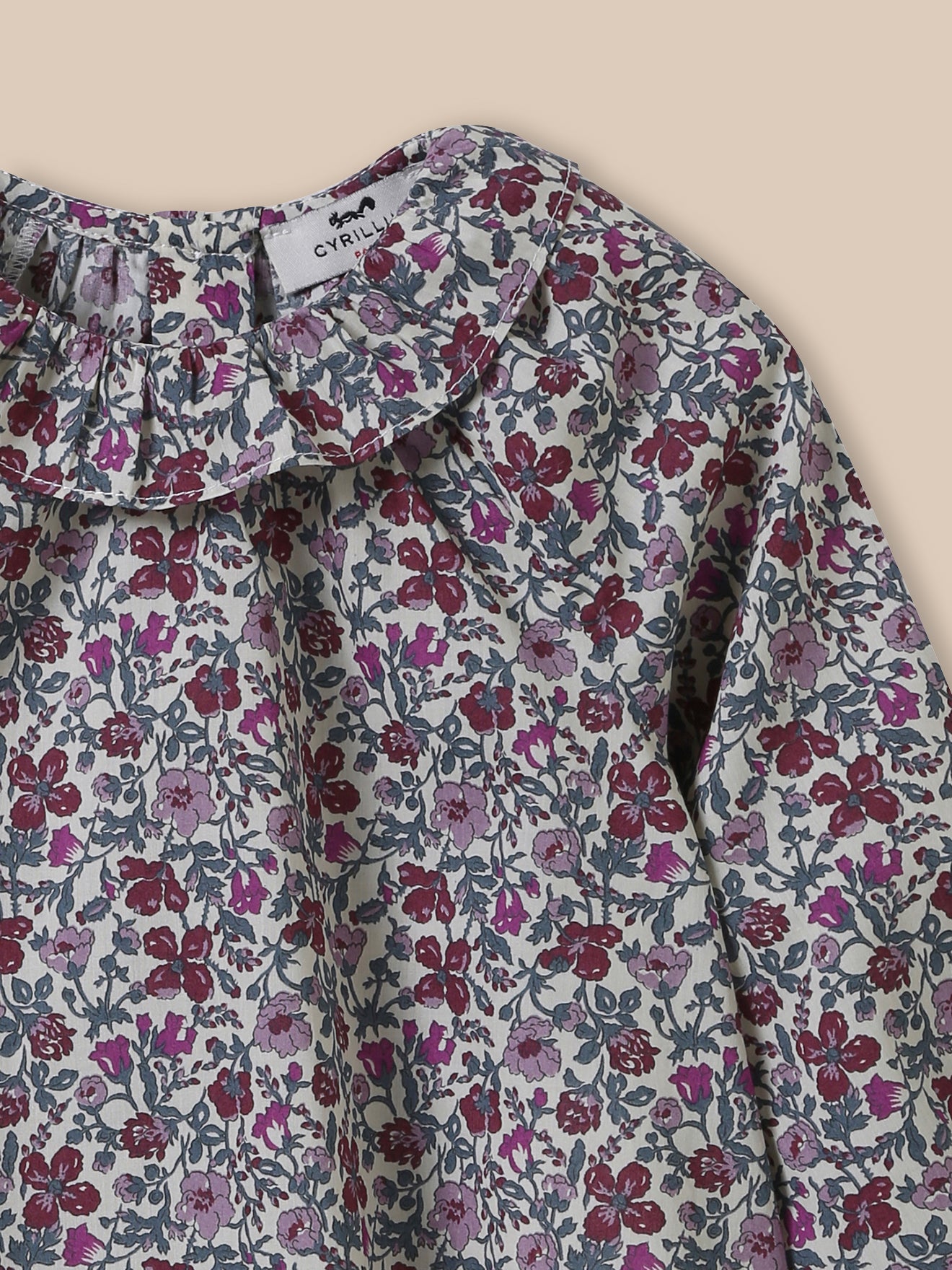 Babybluse aus Liberty®-Stoff « Babingdon »