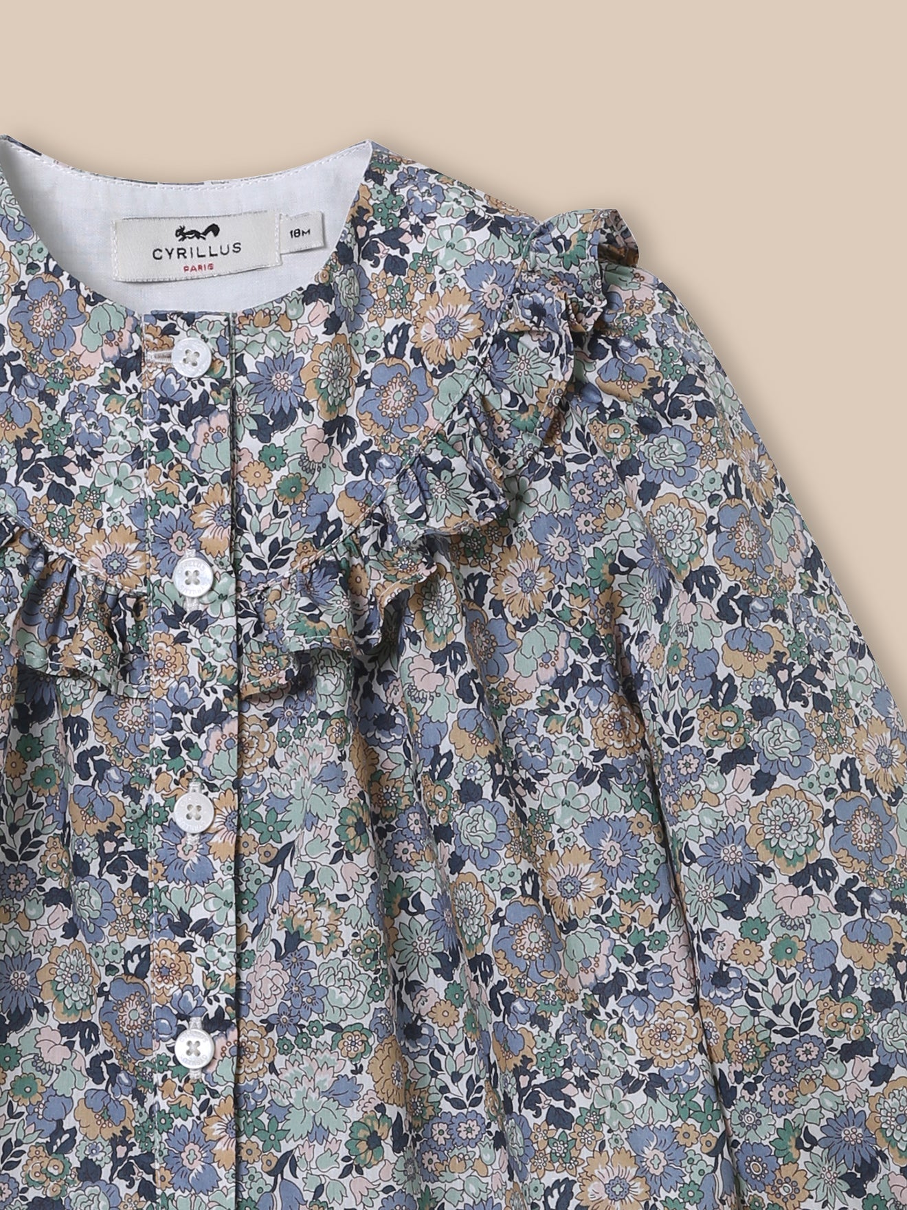 Baby-Hemdbluse mit Druckmuster „Cassy”