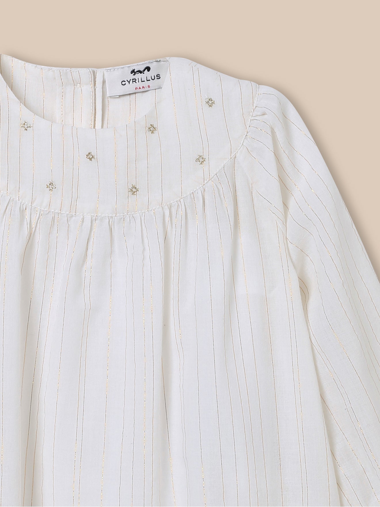 Festliche Baby-Bluse