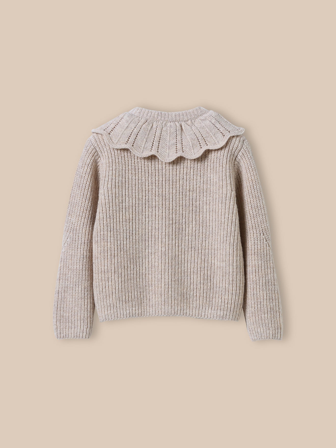 Baby-Cardigan aus Wolle