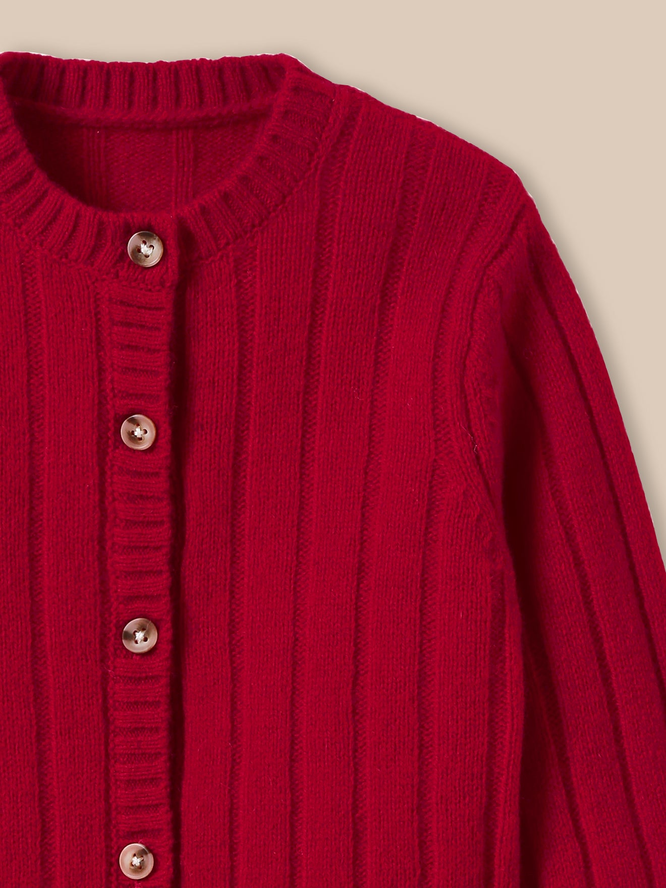 Baby-Cardigan aus reiner Merinowolle