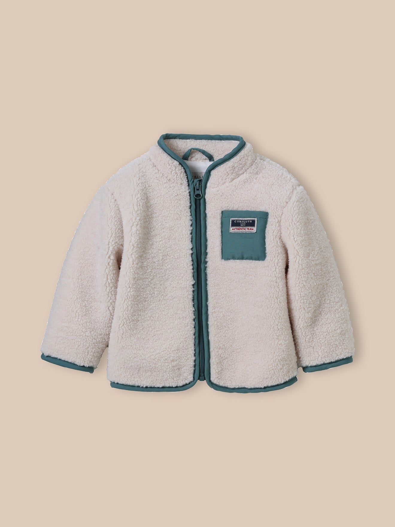 Baby-Cardigan aus Sherpa