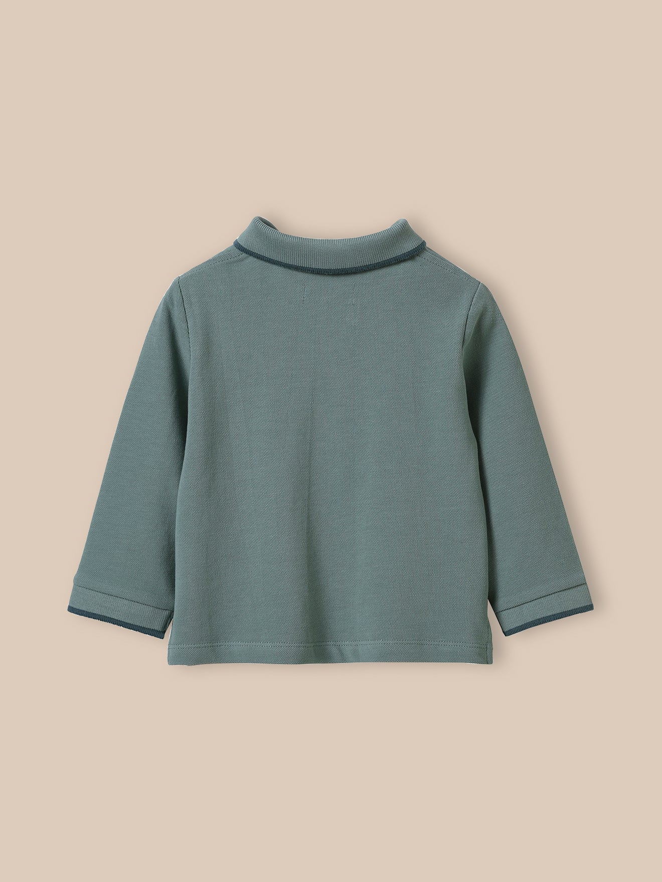 Baby-Polo aus Piqué-Strick – Bio-Baumwolle