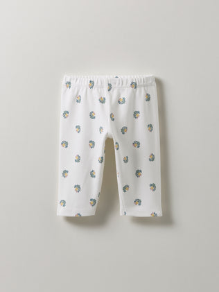 Baby-Pyjama mit Blumenbouquets – Bio-Baumwolle