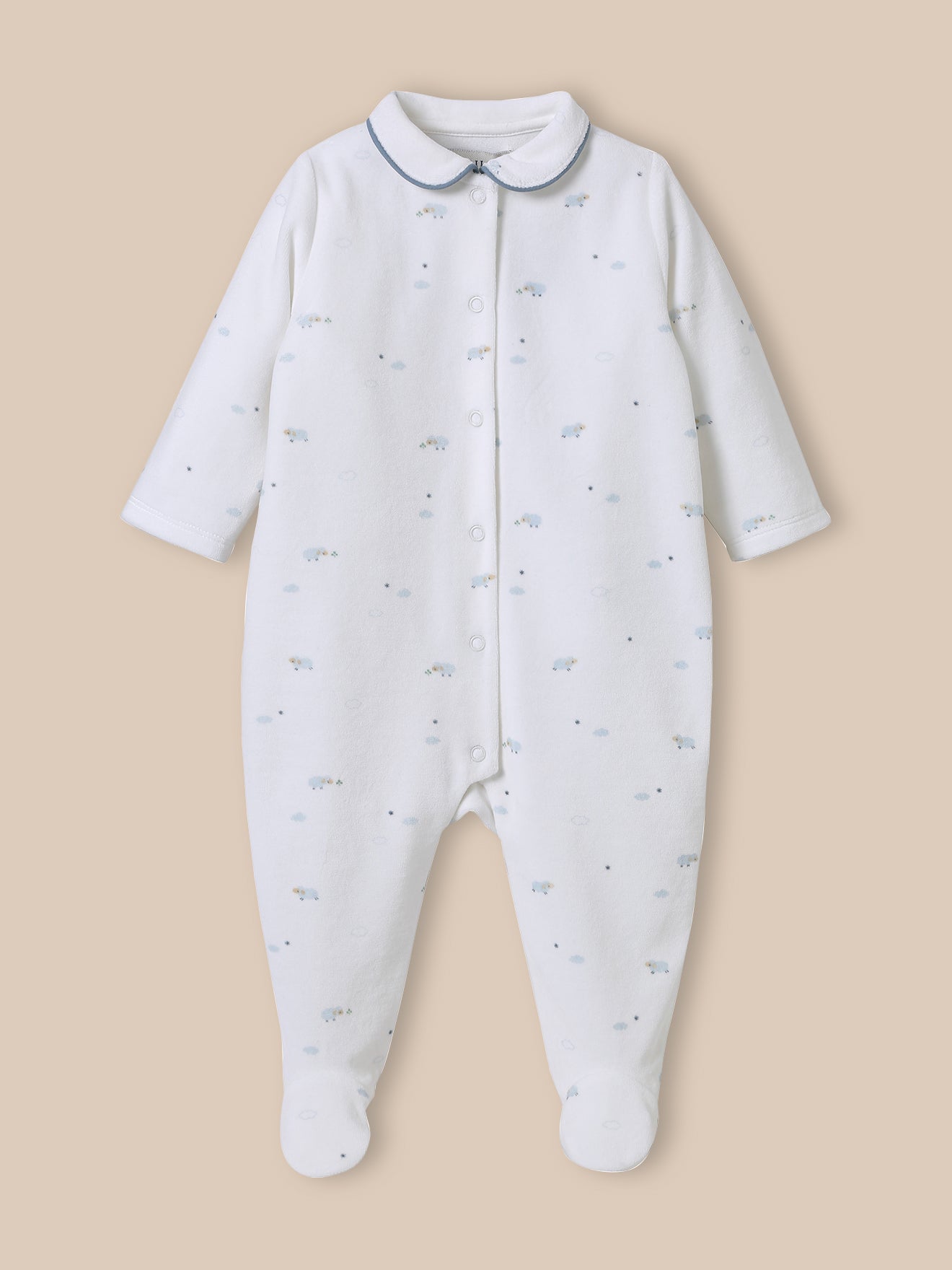 Baby-Schlafanzug aus Samt
