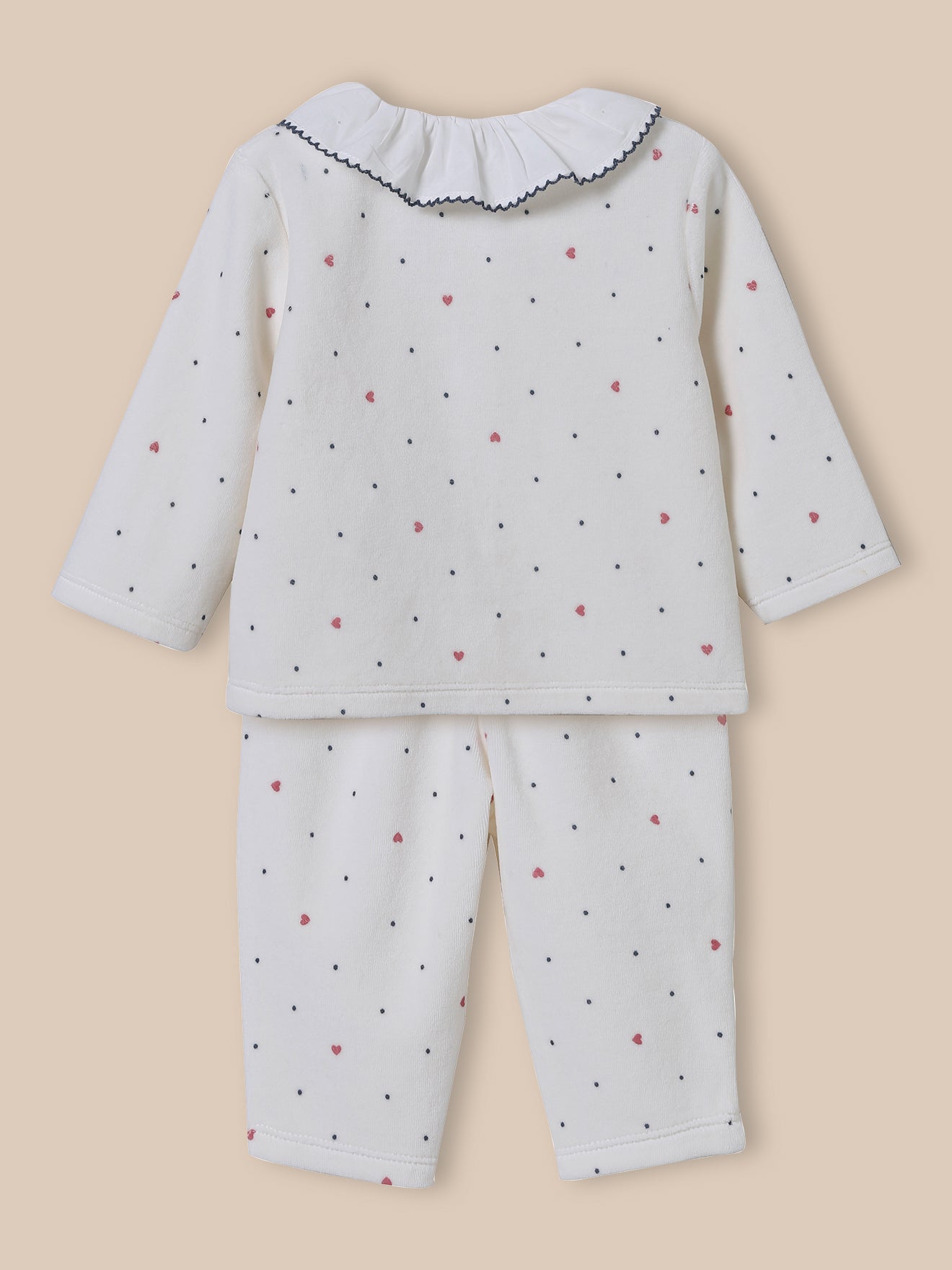 Baby-Samtpyjama