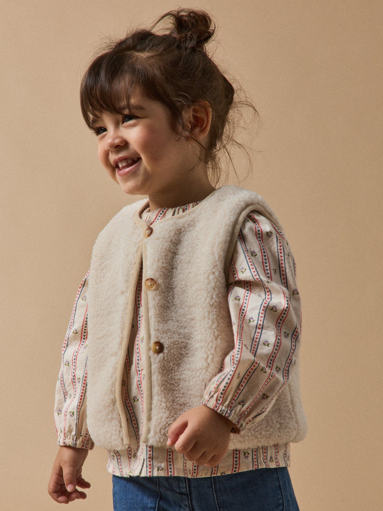 Baby Weste aus Sherpa