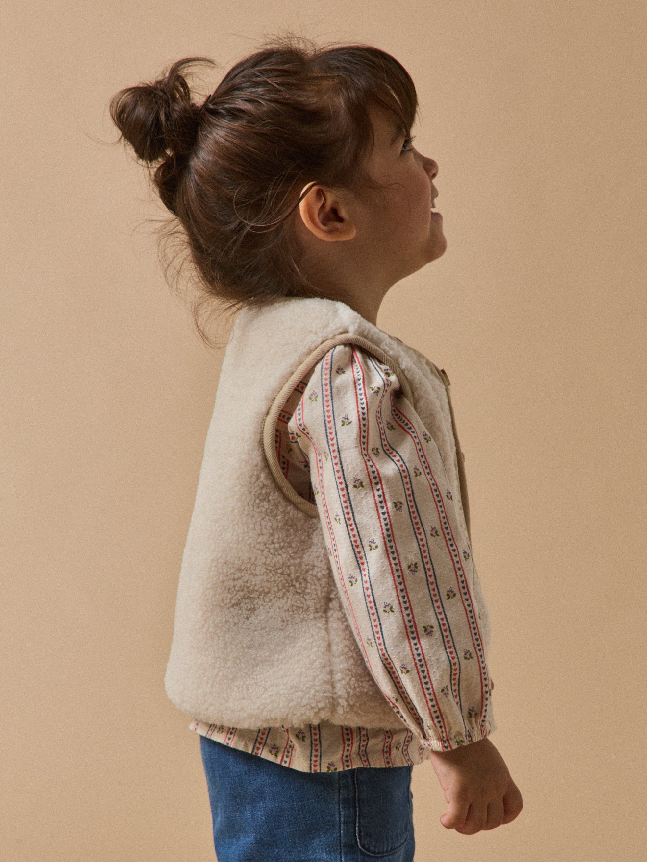 Baby Weste aus Sherpa