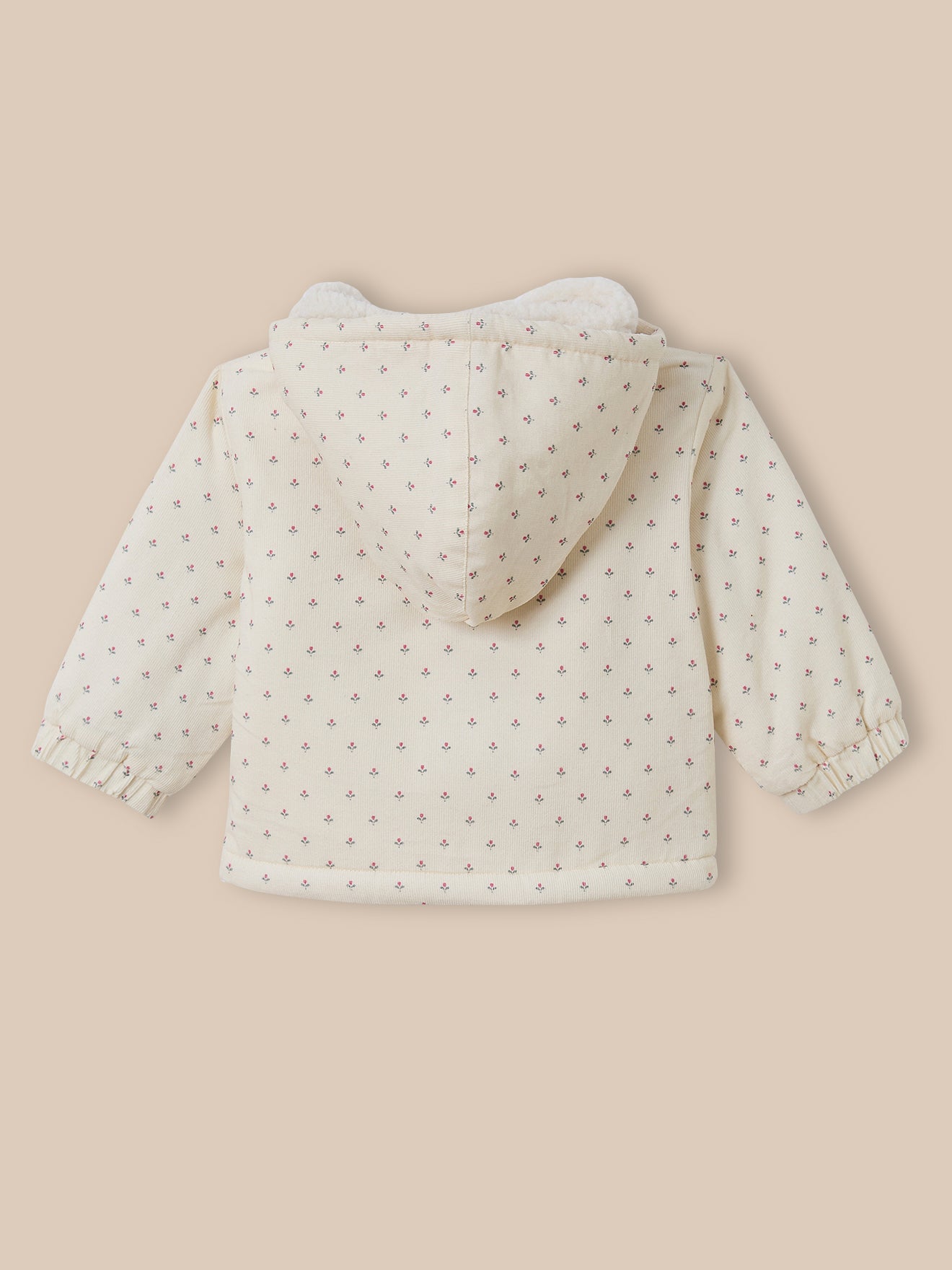 Baby-Cordjacke gefüttert mit Sherpa