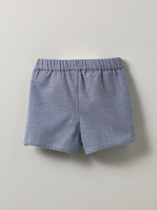 Baby-Shorts aus Chambray-Stoff
