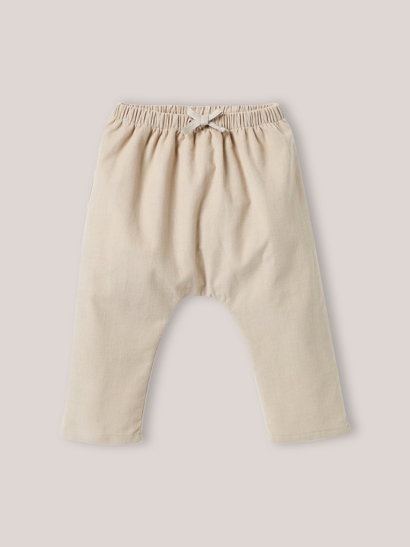 Baby-Pluderhose aus Velours
