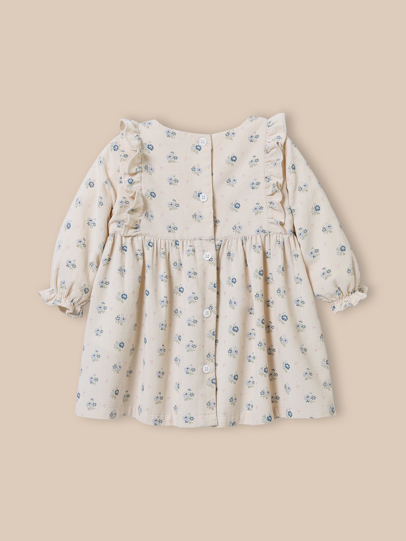 Baby-Kleid aus Velours