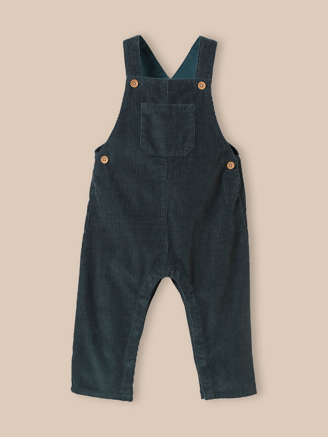 Baby-Latzhose aus Cordsamt