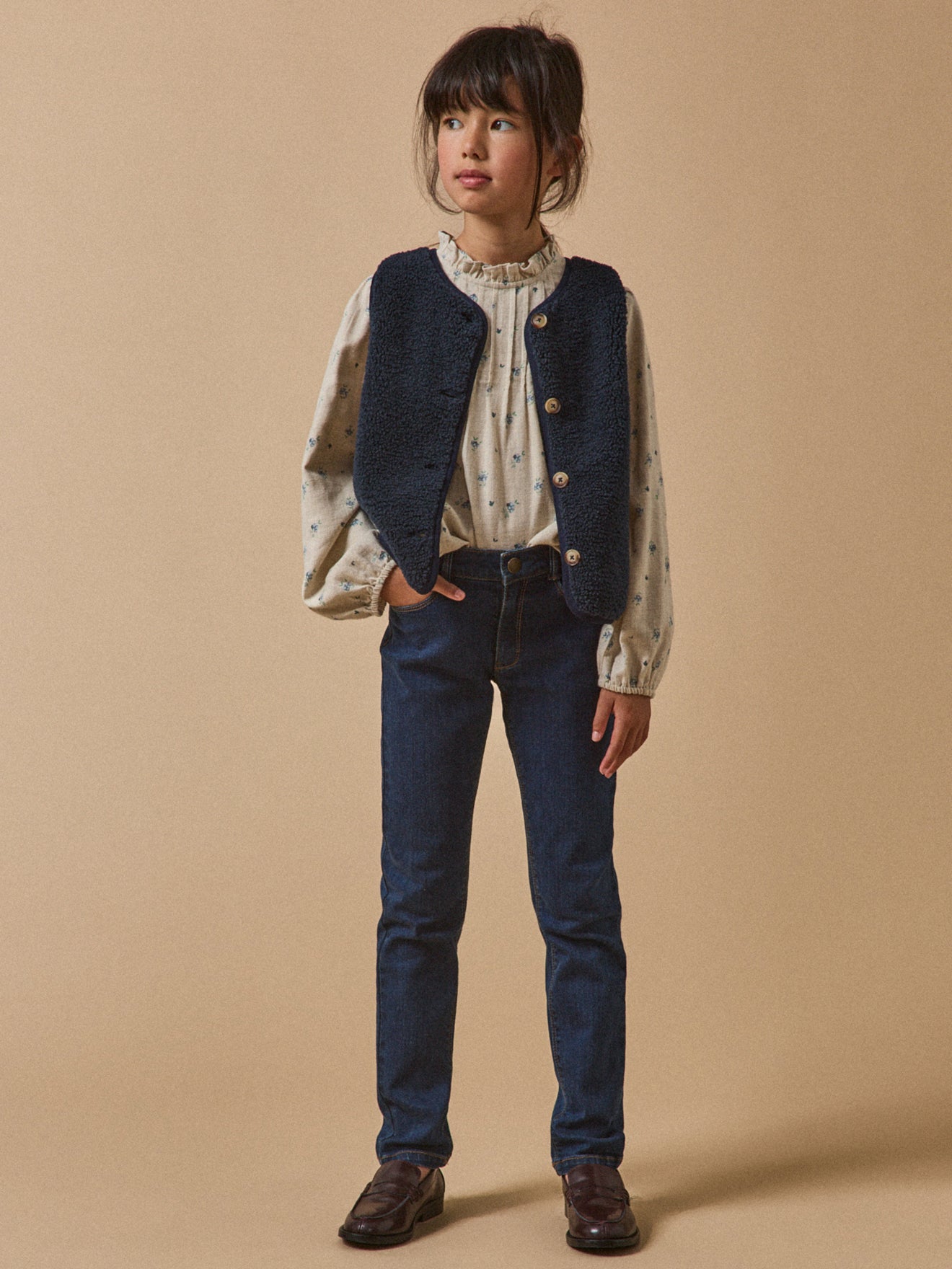 Mädchen Slim Fit Jeans