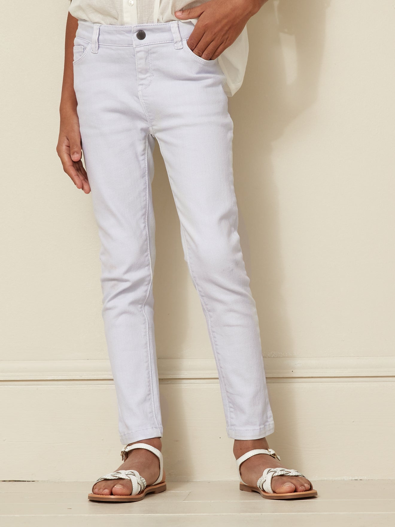 Mädchen Slim Fit Hose, bunt