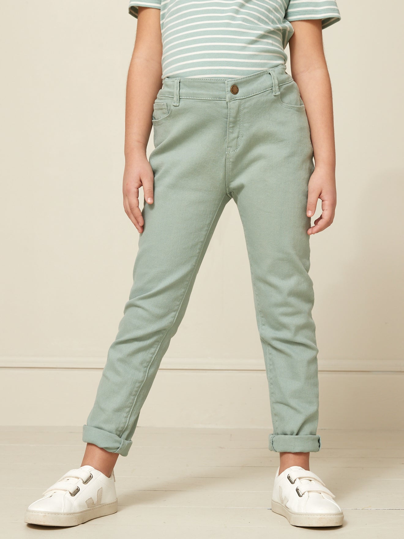 Mädchen Slim Fit Hose, bunt