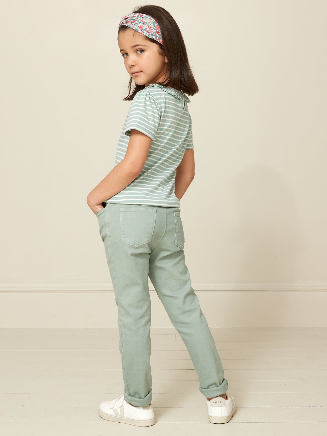 Mädchen Slim Fit Hose, bunt