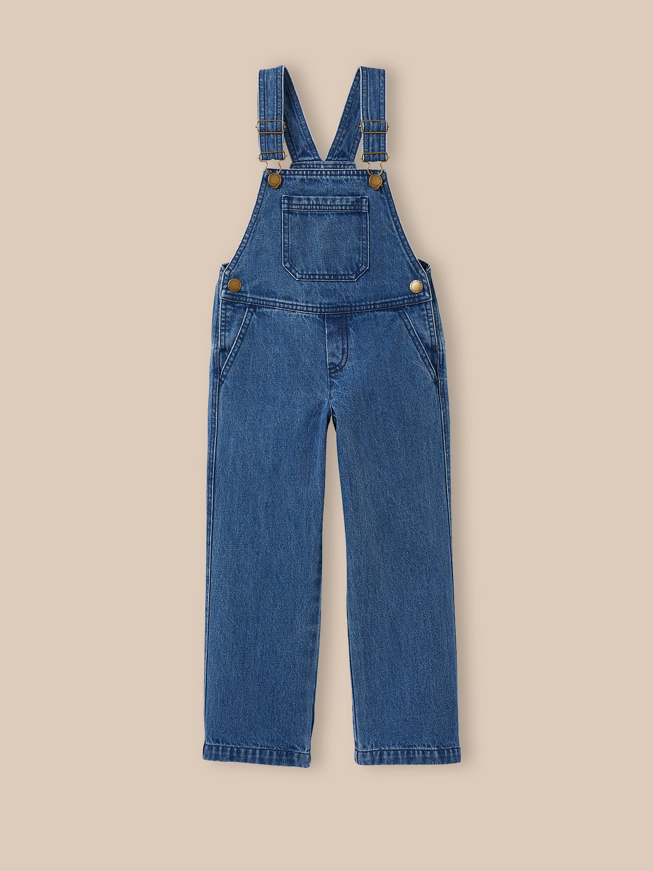 Mädchen-Latzhose aus Denim