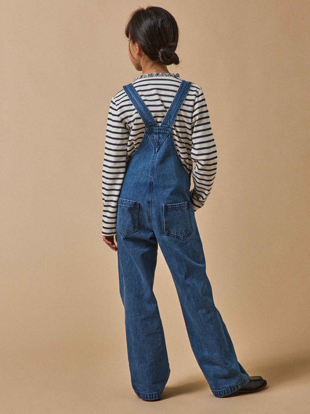 Mädchen-Latzhose aus Denim