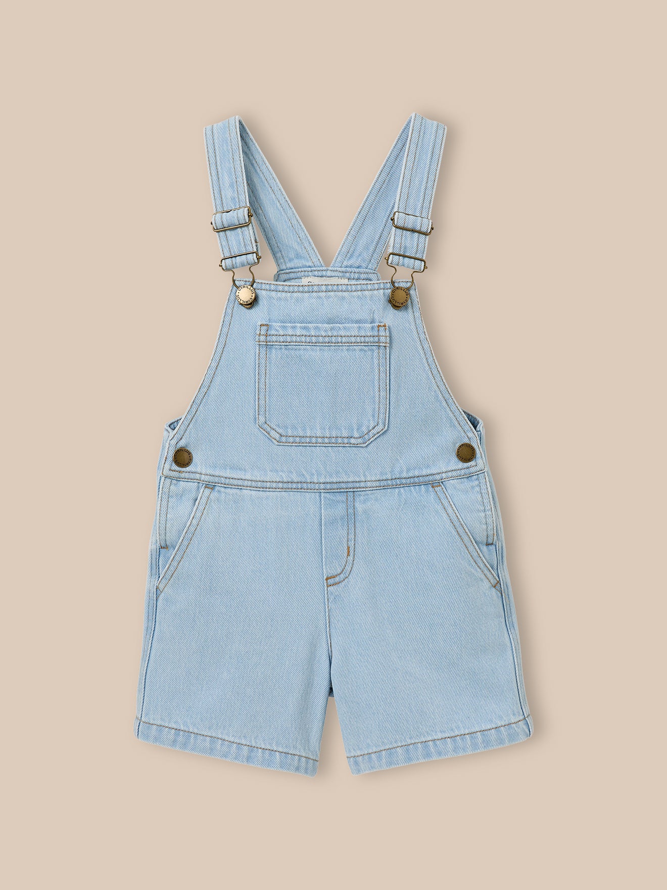 Mädchen-Latzhose aus Denim