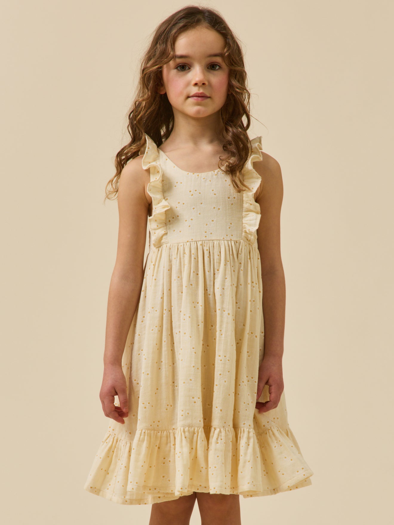 Mädchenkleid, Gänseblümchen