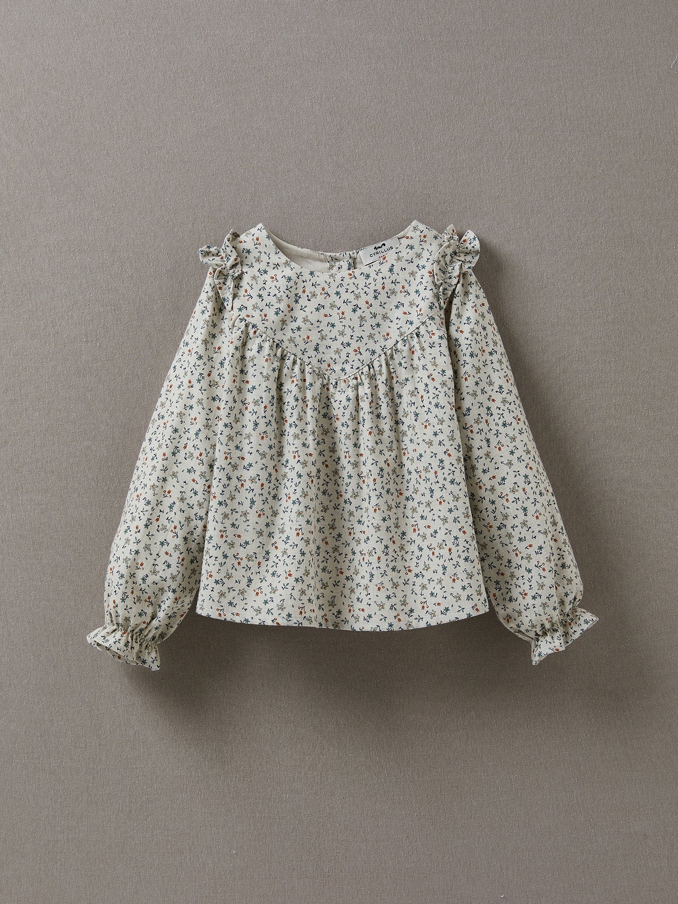 Mädchenbluse mit Druckmuster « Mirtle »