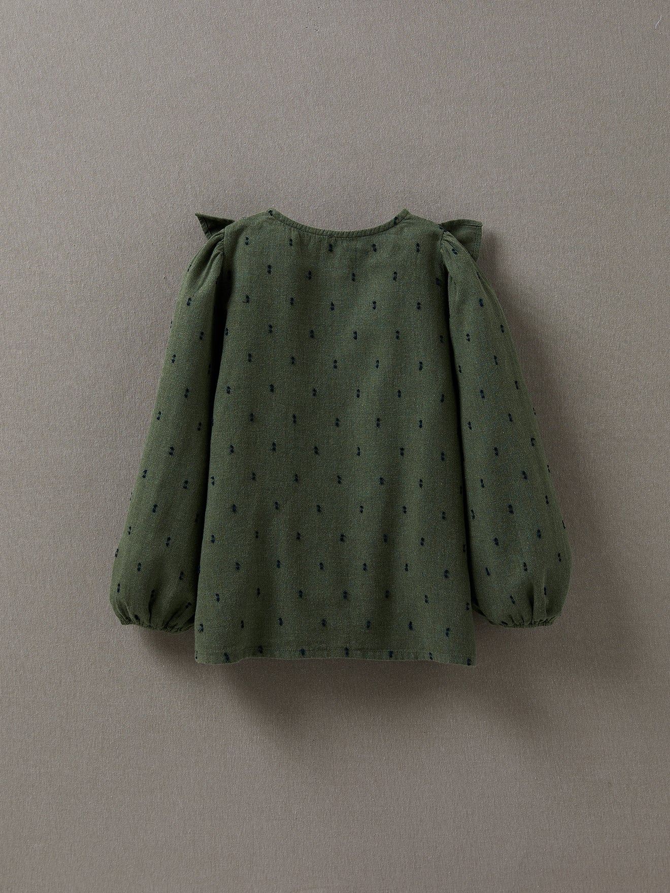 Mädchenbluse mit Volants