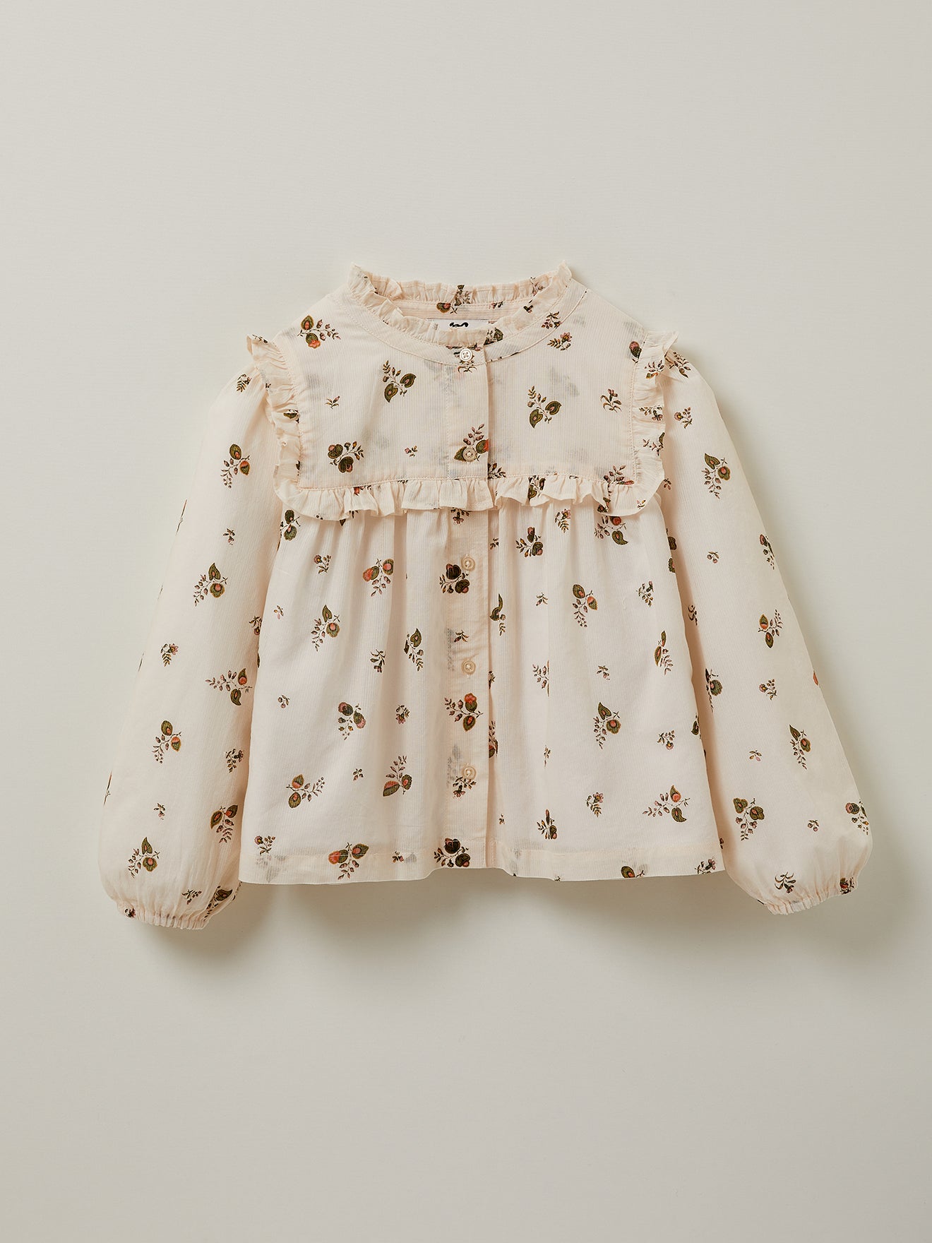 Mädchenbluse - Cyrillus X Musée de la Toile de Jouy